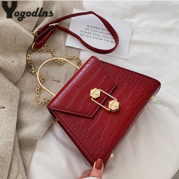 

female alligator crossbody bags for women 2020 luxury handbags designer sac a main ladies hand shoulder messenger bag pu leather