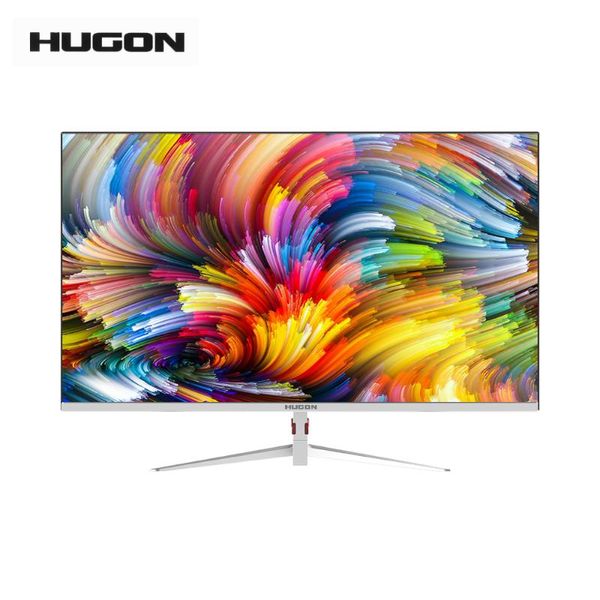 

hugon 27-дюймовый жк-2k белый / tft монитор пк 60 / 75hz hd игровой компьютер 2560 × 1440 flat panel display dp / hdmi интерфейс