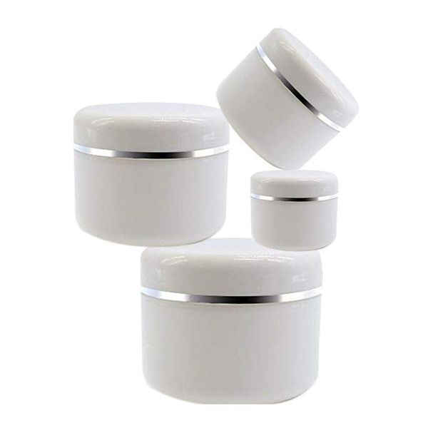 

5pcs of 30 g 50 g 100 g 250 plastic empty cosmetic box refillable sample bottle travel cosmetic facial cleanser c bbyrxv
