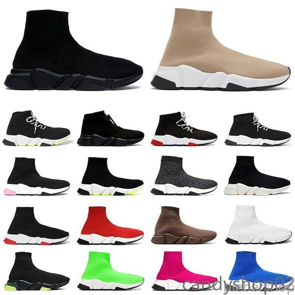 

новое поступление носки обувь мужские женские дизайнеры платформы кроссовки бежевые все черные граффити носки пинетки повседневная обувь рос, Black