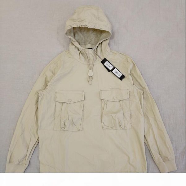 

19ss 639f2 ghost piece куртка анорак cotton nylon тела пуловер куртка мужчины женщины пальто мода верхняя одежда hflsjk349, Black;brown