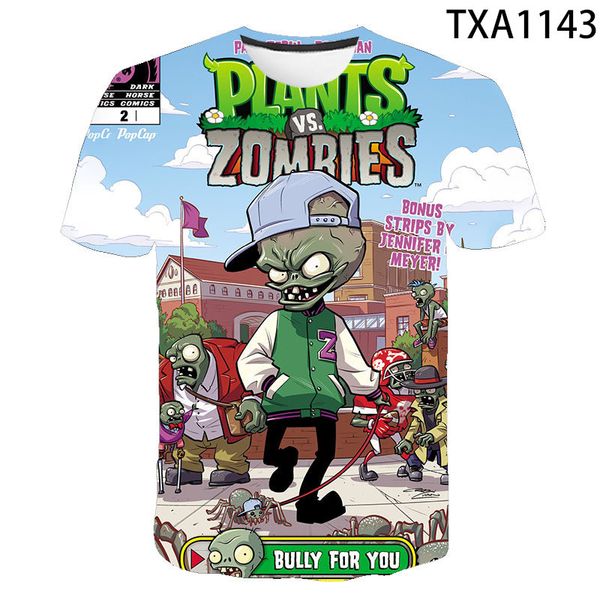 

new plants vs zombies 3d boy girl printed cool 3d print shirts humor aesthetic graphic men clothing