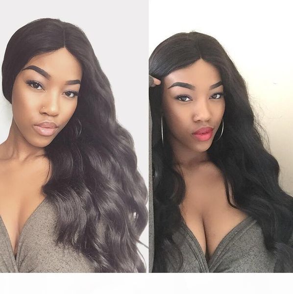

factory direct lace front wigs loose water wave brazilian full lace human hair wigs pre plucked natural hairline, Black
