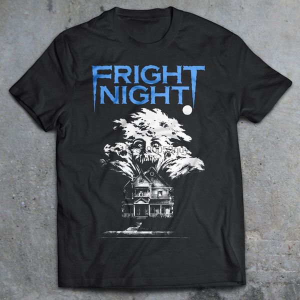 

спорт fright night t shirt 80 horror рубашка слэшер cult movie вампиры punk