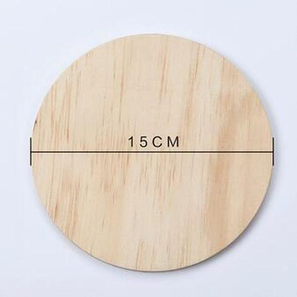 

creative diy mosaic materials natural round bamboo wood coasters handmade accessories drink mat home table tea coffee cup pad wmtiem xhhair