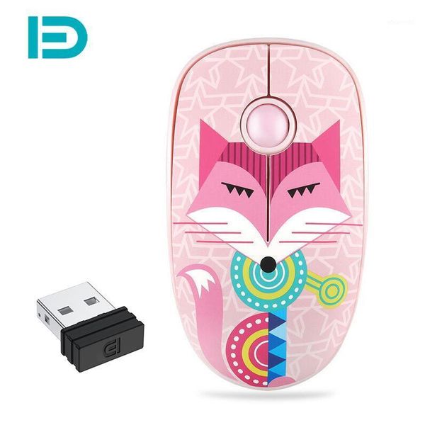 

2.4g usb 1500 dpi wireless mouse silent gaming mouse for air pro lapergonomic computer cute animals mice gamer1