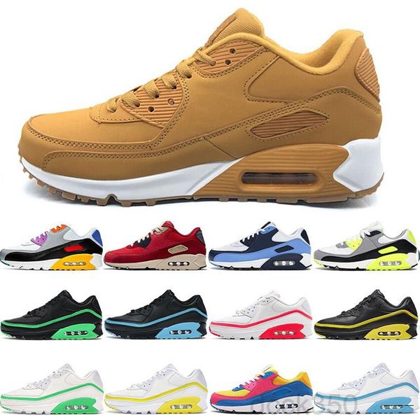 

men sneakers shoes classic 90 men casual shoes sports trainer cushion 90 surface breathable sports shoes 40-45 kl-a