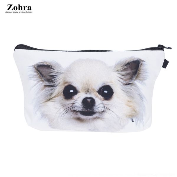 

h0hp2 44pm4 new cosmetic multi-functional 3d printed cosmetic zohra bagdog makeup bag dog makeup bag wash