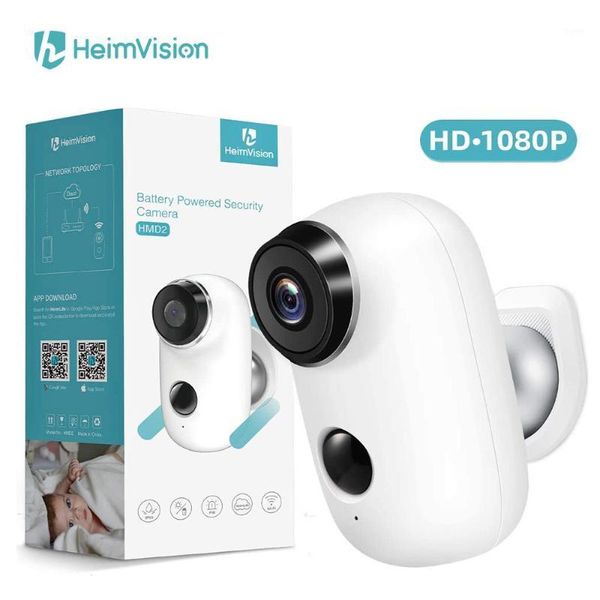 Heimvision HMD2 1080P Беспроводная аккумуляторная аккумуляторная аккумуляторная камера с солнечной батареей Подогодиемая домашняя камера безопасности WiFi Pir Motion1