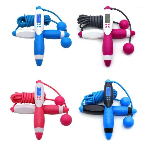 

jump ropes smart electronic rope digital counter skip fitness bodybuilding exercise calorie multipurpose skipping1