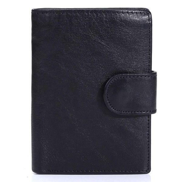 

wallets fashion card holder male purse retro leather coin men for gift, Red;black