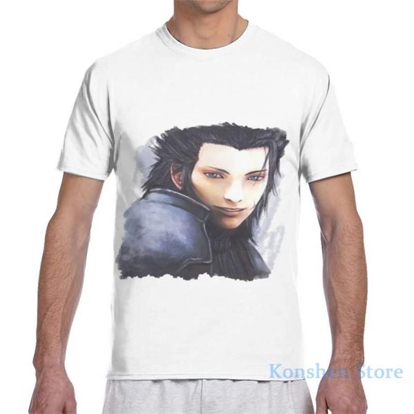 

zack fair final fantasy men t-shirt women all over print fashion girl t shirt boy tees short sleeve tshirts, White;black
