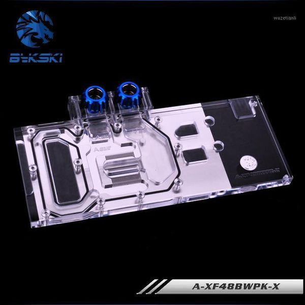 

bykski a-xf48bwpk-x gpu water cooling block for xfx gtr rx 480 5801