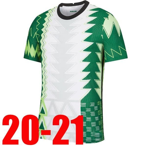 

thailand 2020 2021 nigéria home away soccer jersey maillot de foot nigeria okechukwu okocha ahmed musa mikel iheanacho football shirt, Black;yellow