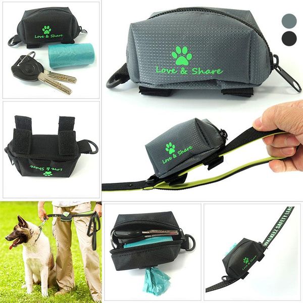 

storage bags mini travel garbage bag pet dog excrement refuse zipper poop waste scoop cleaning tools accessories lxy9