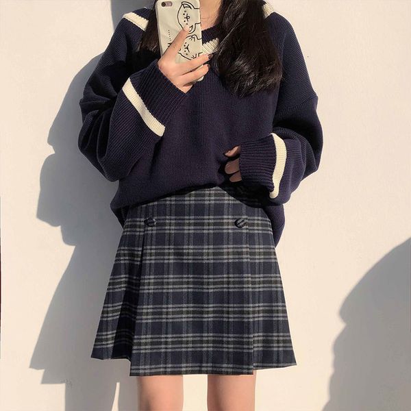 

2021 New female winter breech discoloured sweaters and women's sweater jumpers (x1554) 7K21, White;black