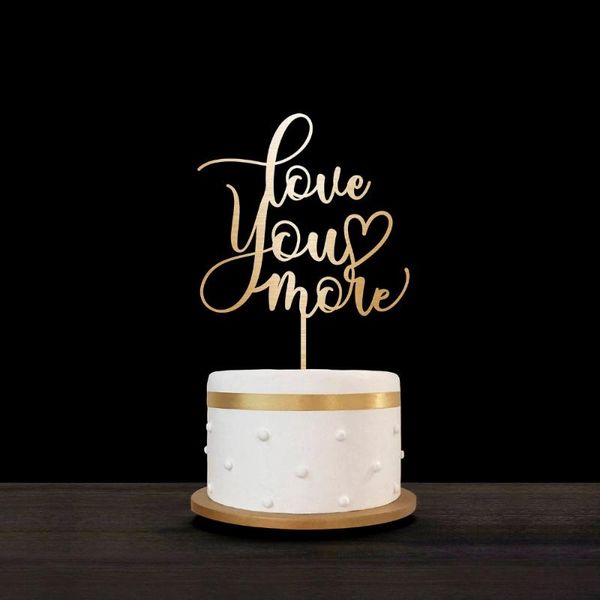 

other festive & party supplies customized wedding cake er, personalized er for wedding, custom love you more