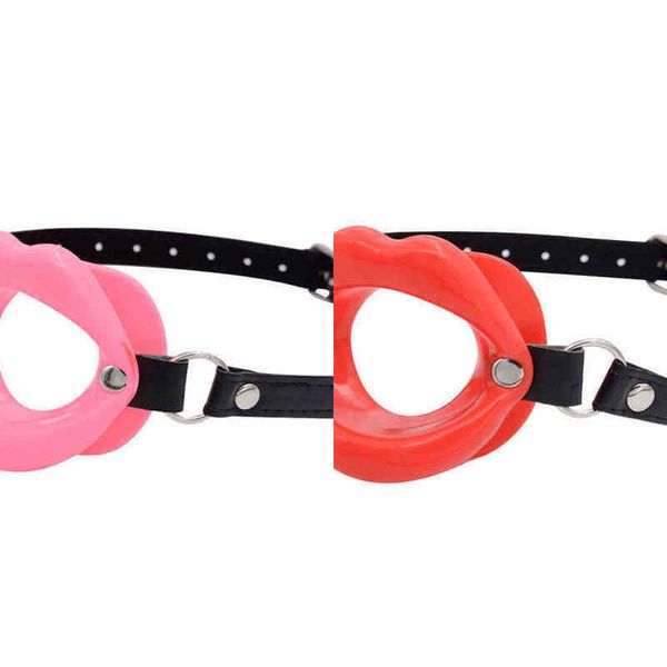 Nxy Giocattoli per Adulti Schiava del Sesso Labbra in Silicone o Anello Bocca Aperta Bavaglio Orale Fetish Bdsm Bondage Restrizioni Giocattolo Erotico per Donne Coppie Bdsm Sm 1211