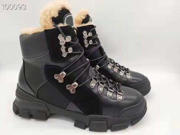 

2022 new winter wool original boots women men sports winter sneakers casual trainers mens womens shoes boot, Black