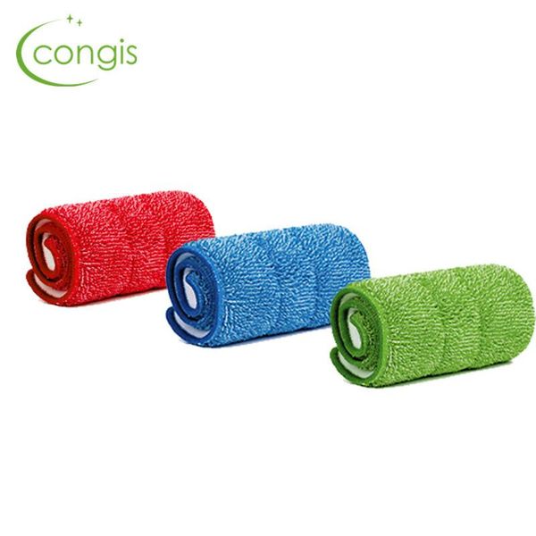 

congis 3шт набор fiber spray швабры пола чистящий вставить швабра заменить ткань для очистки бытовой швабры аксессуары bbyuce