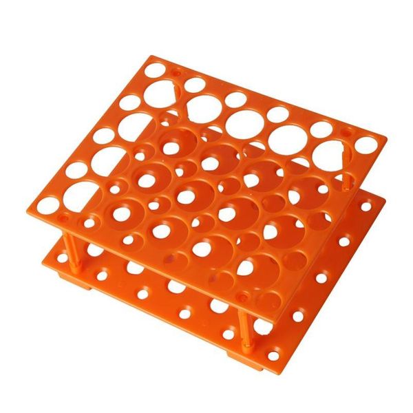 

50 sockets plastic centrifuge tube holder two layers test tubes bracket laboratory analysis suppl qylrtc