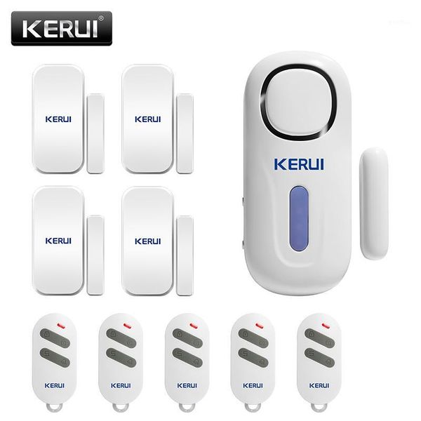 

alarm systems kerui door and window anti-theft system 120db wireless burglar alert sensor remote control for home1