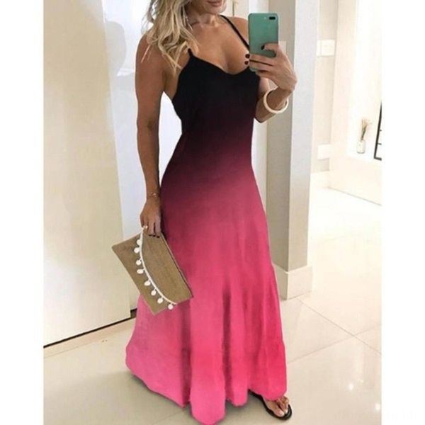 

fall 2019 new large women's slim and long with suspender print sling fall 2019 new large women's slim and long with suspender prin, Black;gray