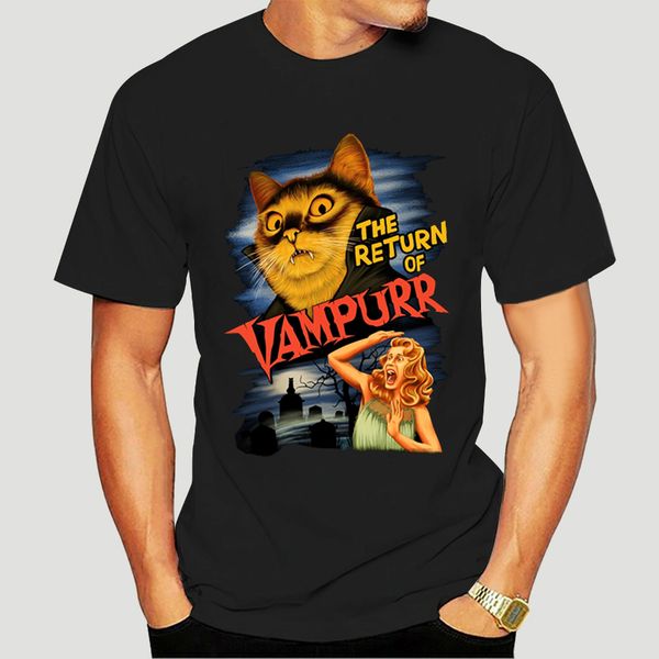 

the return of vampurr t shirt humor retro cemetery halloween cat feline kitteh can haz dracula-0122d sport hooded sweatshirt hoodie