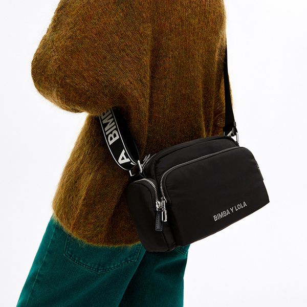 

bimba y lola one shoulder messenger bag