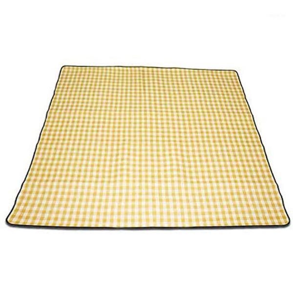 

outdoor pads waterproof picnic sand beach blanket washable lattice rug foldable camping mat1