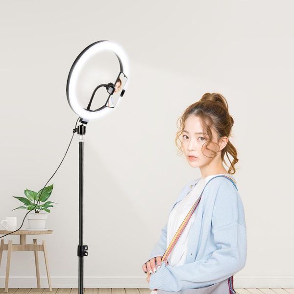 

flash heads 26cm ring light pography 10 inch led usb selfie ringlight for youtube live streaming fill-in video shooting lamp