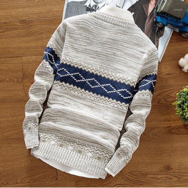 

winter men sweaters men o-neck hip hop casual pullover sweater male fashion slim long sleeve knitted sweaters beige black1, White;black