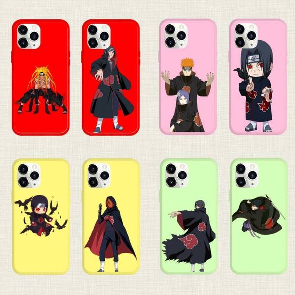 

akatsuki naruto uchiha madara animated case caramel vip 11 12 pro xs max 8 7 6 6s plus x se 2020 xr4fre