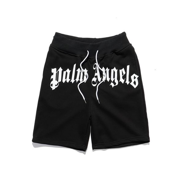 

street fashion brand letter printed cropped pants sports casual men's and women's sweatpants shorts cruvc9kl, Black;brown