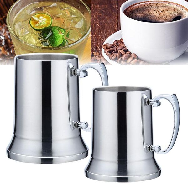 

стена танец пива ручка arrivel воды bpa free travel double milk family party бутылки портативный кружка кофейная чашка новая сталь нержавеющ