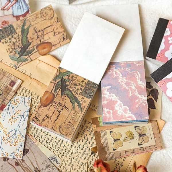 

100 листов любовь diy бабка открытка костюм средневековые наклейки с конвертами конверт ручной работы dry craft журнал путешествий запись jl