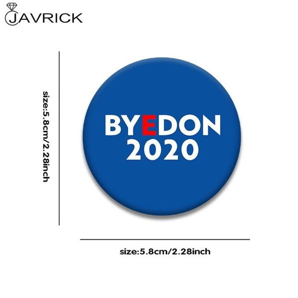 

7 шт байдена harris 2020 президент демократического голосования брошь знак для внеклассная rally войти одежда аксессуары sqcuxa queen66, Gray