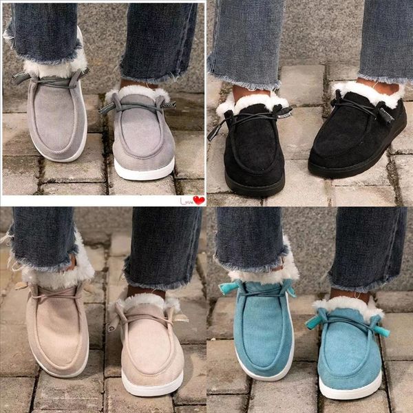 

brys3 girls snow winter solid kids tassel boys ankle plush warm winter boot cotton kid children color short boots anti-slip, Black