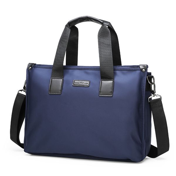 

new european and american fashion imported oxford cloth casual business men's bag waterproof computer briefcase