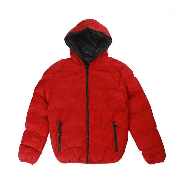 

winter plus size cotton slim hooded jacket multi-color winter thick jacket male sportswear boys clothing warm parka men red coat1, Tan;black