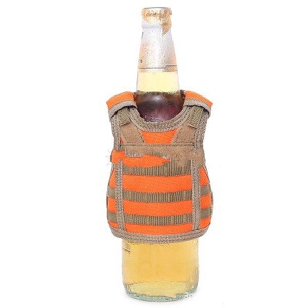 

water bottle cover mini vest beer cup protect sleeve holder personality decorate waistcoat for home and bar popular used 14wd h1