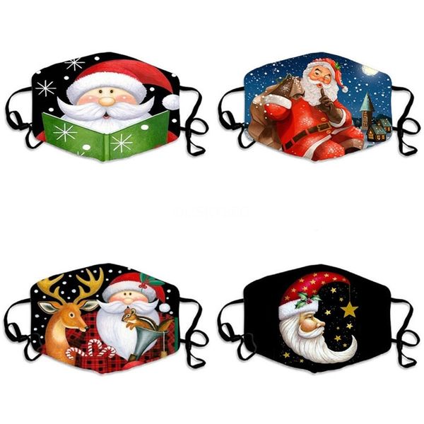 

designer printed face mask skull flag digital printing face mask dust-proof washable masks earhook#338, Black
