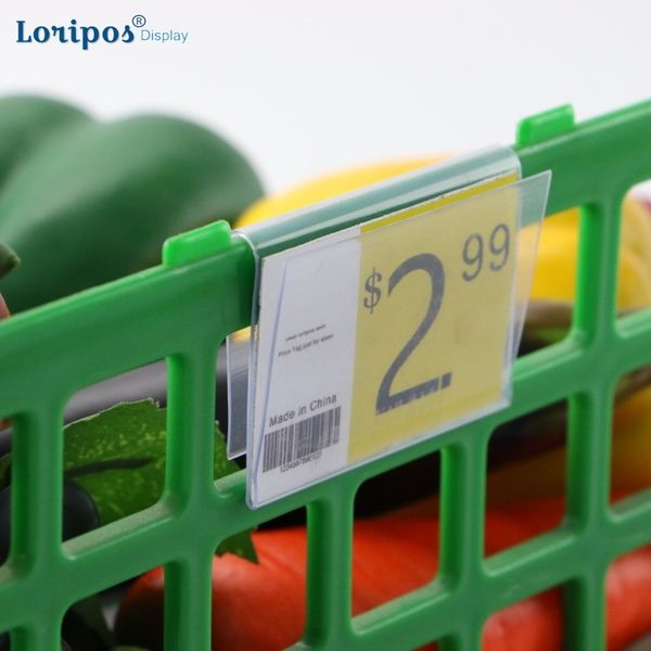 

hanging labels warehouses plastic wire shelf sign holders s hook shelf talker