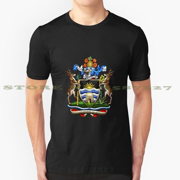 

antigua and barbuda - coat of arms cool design t-shirt for men sport hooded sweatshirt hoodie