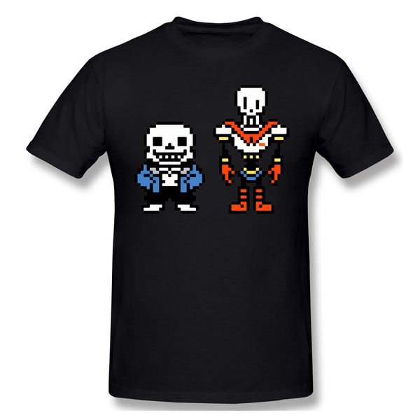 

sans and papyrus funny t-shirt men summer t shirt graphic tee undertale crew neck sport hooded sweatshirt hoodie