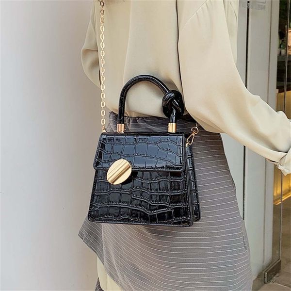 

vintage stone pattern women handbags designer chains shoulder bags luxury leather crossbody messenger bag lady small flap purses