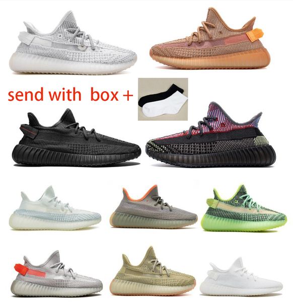 

2020 новый стиль 3m светоотражающие yecheil обувь высококачественные живые yeezreel обувь новые yecheil мужчины женщины спортивные кроссовки