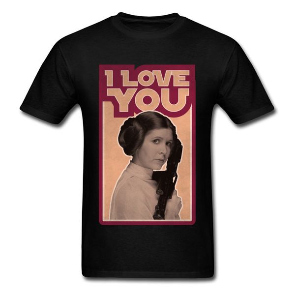 

leia tshirt i love you men's retro t-shirt rebel league fashion casual tee shirt homme gift father's sport hooded sweatshirt hoodi