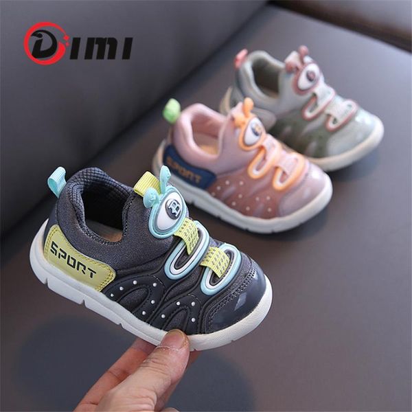 

dimi 2020 autumn new children shoes boy girl baby shoes fashion brand knitting breathable comfortable soft kid sneakers wmtbic rimmer, Black
