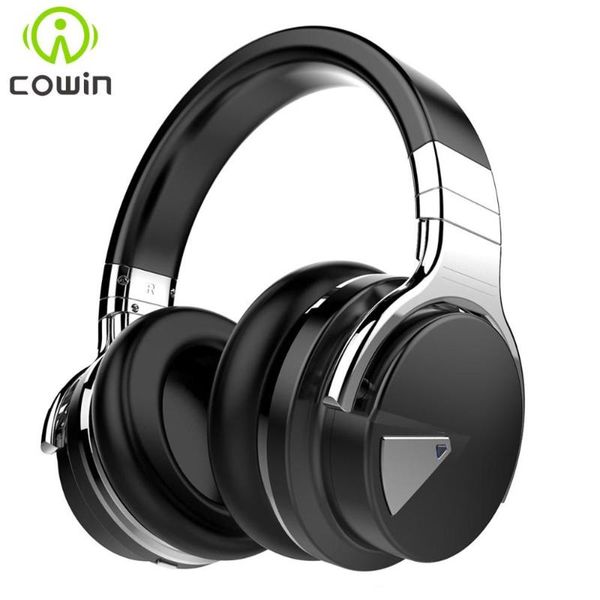 

cowin e7[upgraded] anc bluetooth headphones active noise cancelling wireless headset hifi deep bass earphones with microphone